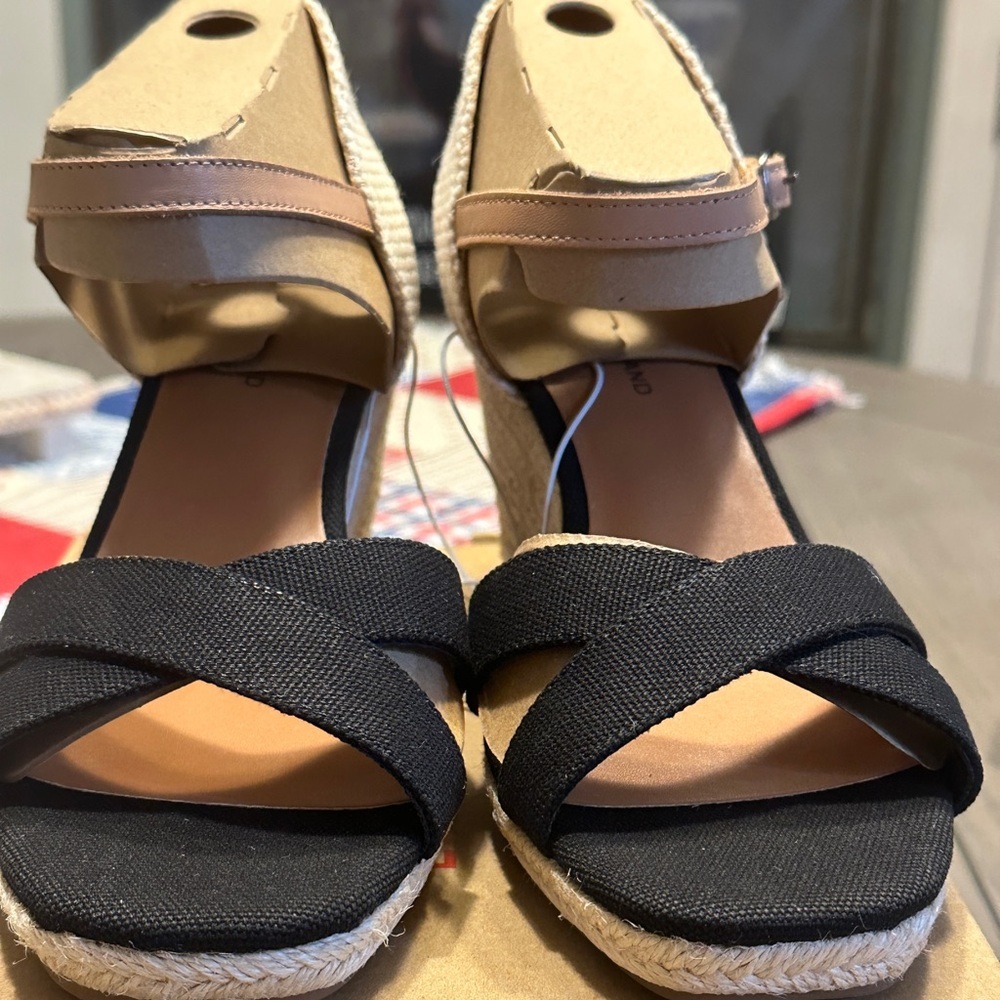 Lucky Brand Ladies Maey Lee Espadrille Wedge S